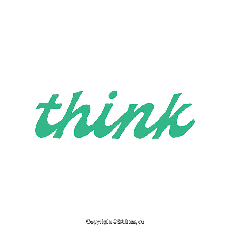 Minimalistic Green Text on White Background Evoking Thought and Reflection