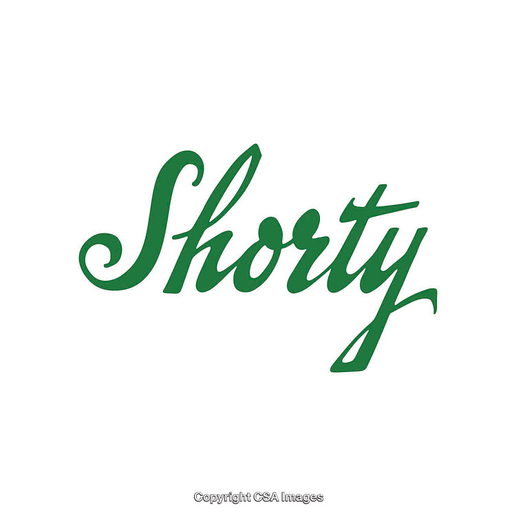 Stylish Green Script Logo Text Design on White Background