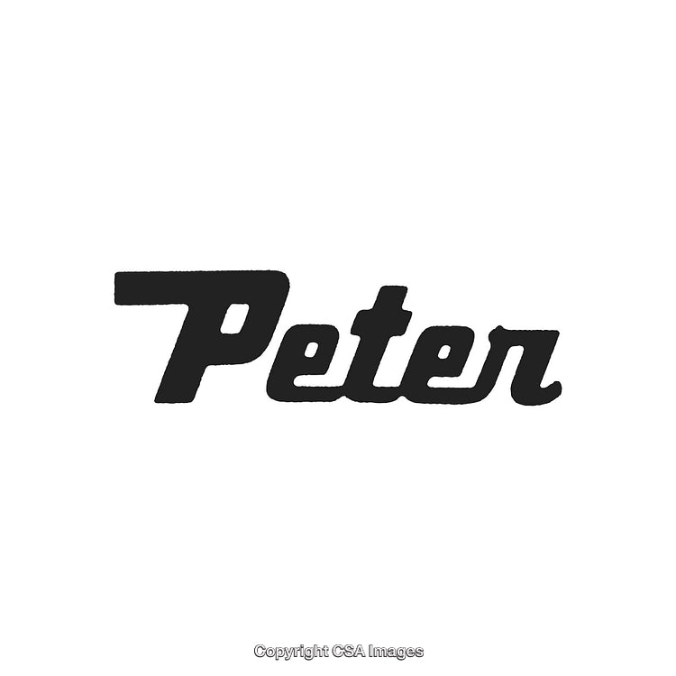 Stylized Black Text Name Design on White Background
