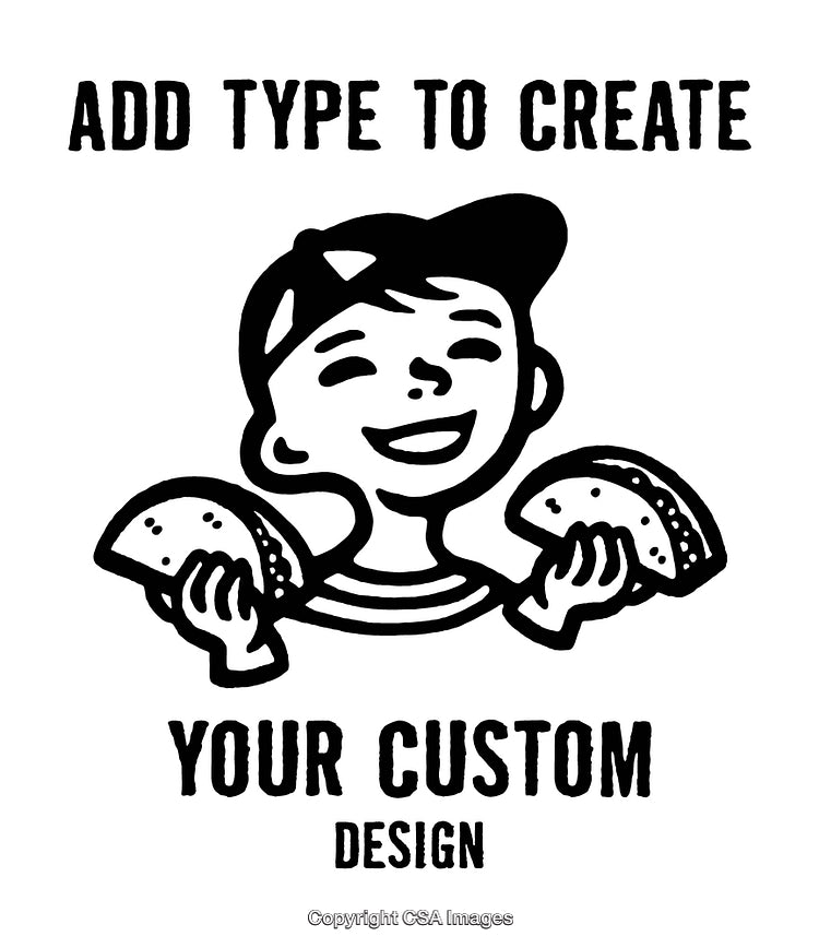 Child with Tacos Design Format