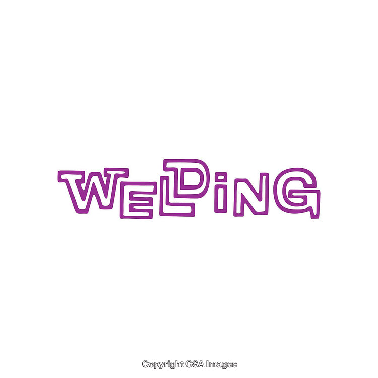 Creative Purple Word Art Featuring the Term 'Welding' in Bold Letters
