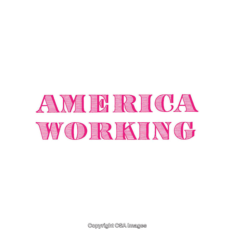 Bold Pink Lettering on White Background With Inspirational Message