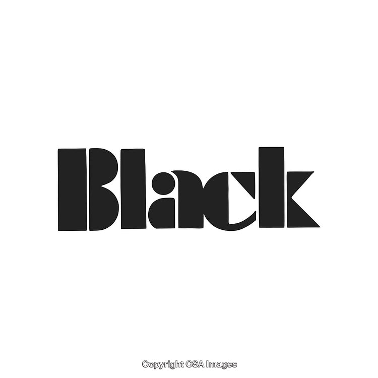 Stylized Black Logo Artwork on a Plain White Background