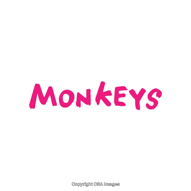 Playful Pink Text Displayed on a Clean White Background