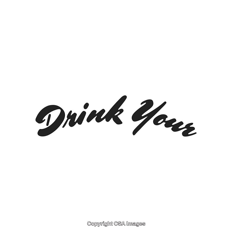 Motivational Calligraphy Text Design With Script Font on White Background