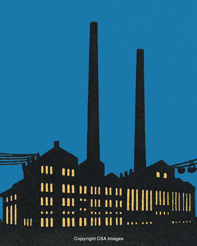 Factory at Night