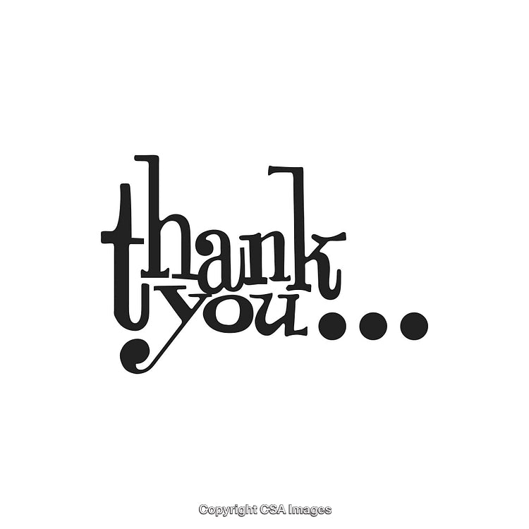 Elegant Typography Depicting Gratitude With a Creative Design