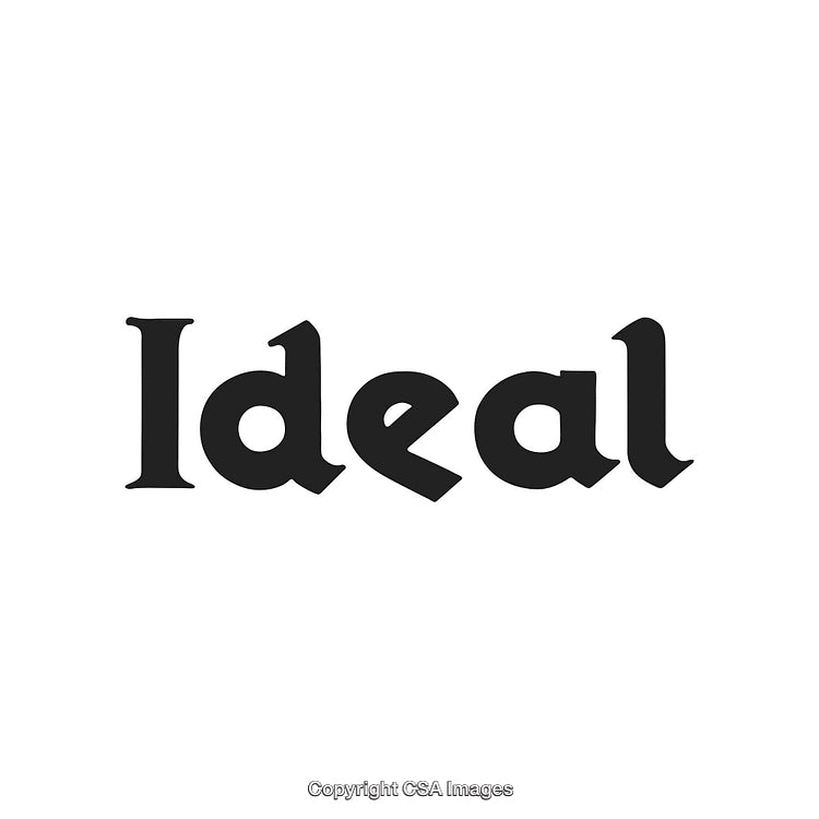 Minimalist Word Art With Bold Font Design for Modern Aesthetics