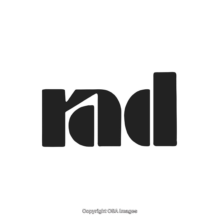 Minimalist Black and White Logo Design with Geometric Typography