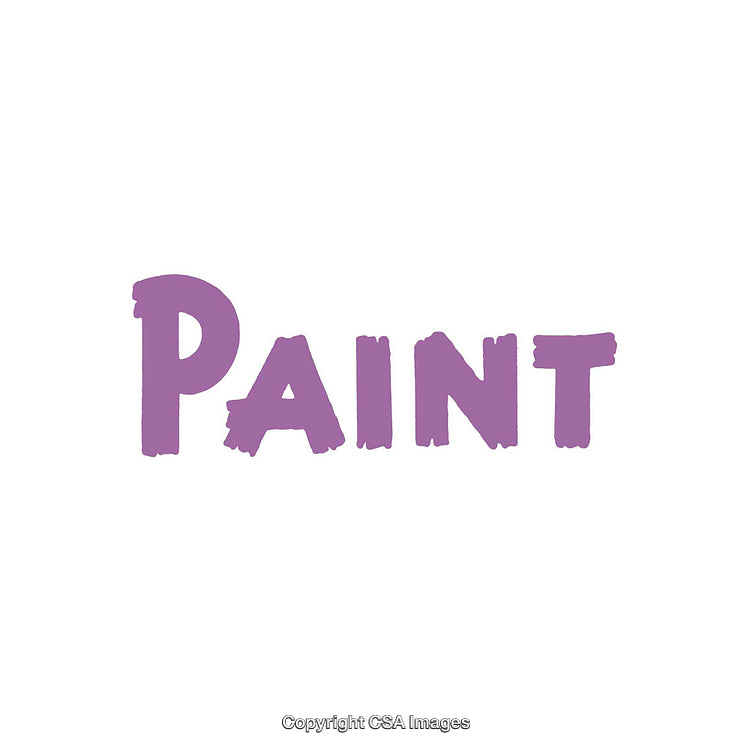 Bold Violet Text Logo on Minimalist White Background