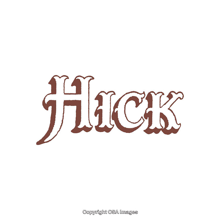 Rustic Decorative Word Design Featuring Vintage-Style Typography