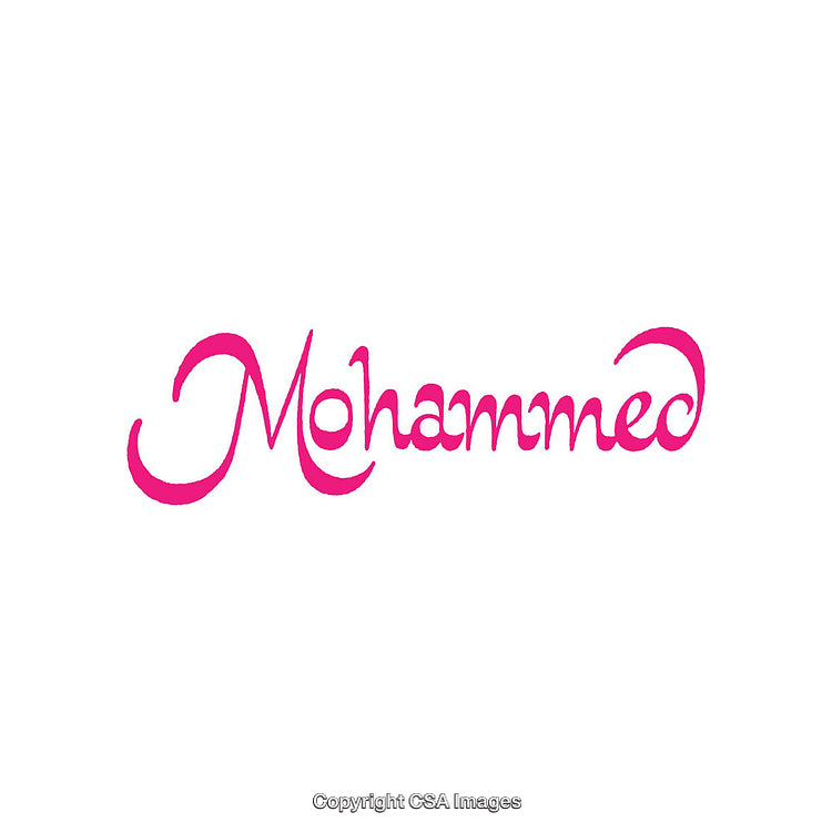 Creative Typography in Bold Pink Script Font on White Background