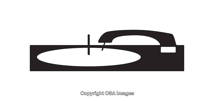 Black and White Icon of a Modern Sink Design