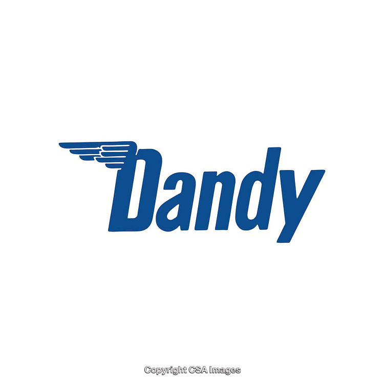 Stylized Logo with Clean Design and Bold Blue Text Featuring Wing Motif