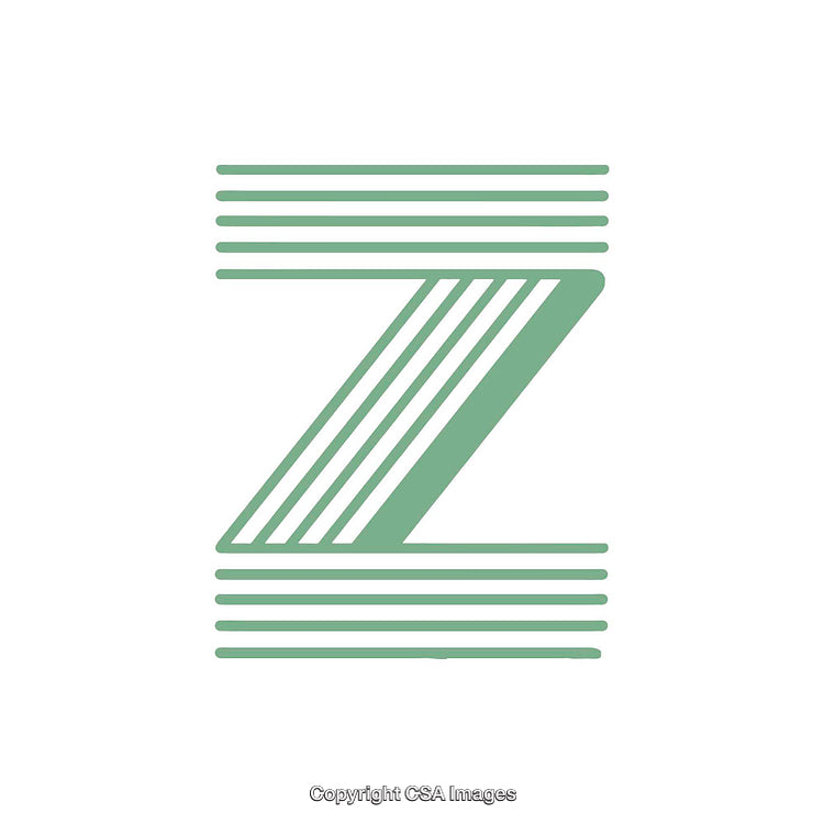 Modern Minimalist Letter Z Icon with Geometric Style Design