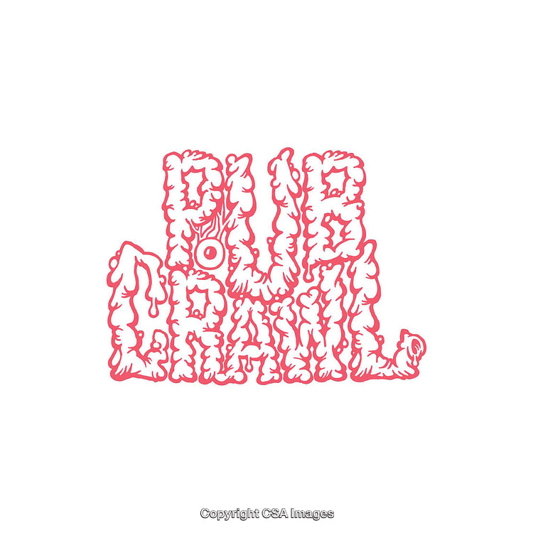 Creative Illustration with Stylized Typography for Pub Crawl Events Graphic