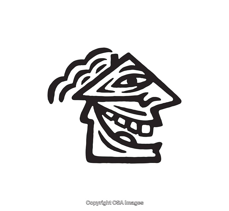 Abstract Black and White Line Art Illustration With Unique Artistic Patterns