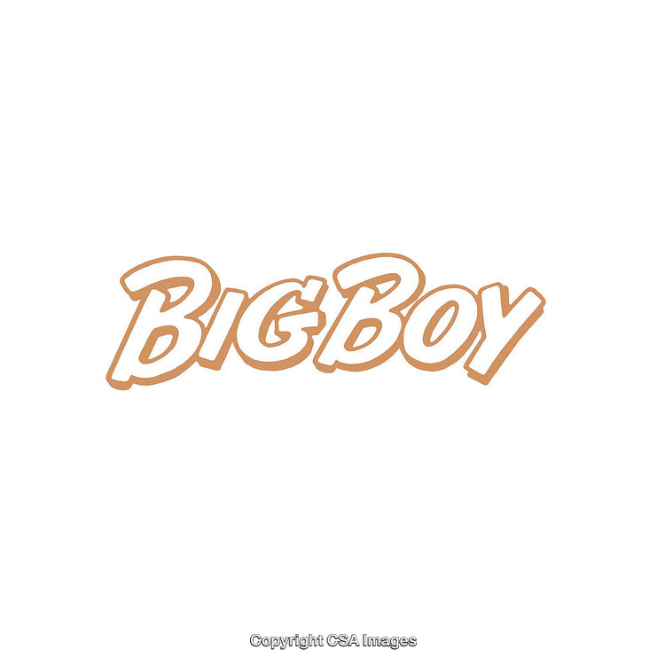 Stylish Big Boy Text in Modern Bold Typography