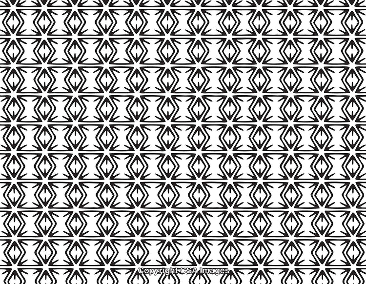 Seamless Black and White Geometric Pattern for Backgrounds or Design Projects