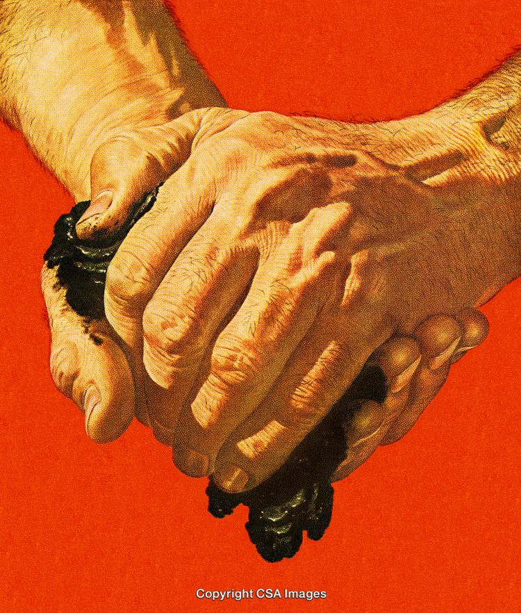 Hands Holding Earth on Vibrant Orange Background Reflecting Connection