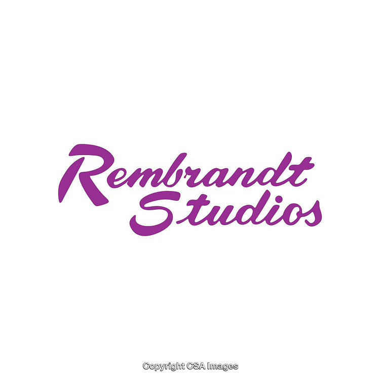 Purple Script Text Logo Design on a Plain White Background