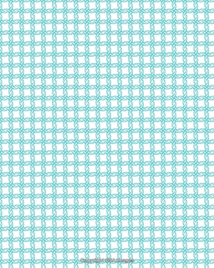 Elegant Blue Pattern with Intricate Abstract Circular Designs