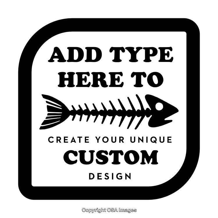 Fish Skeleton Design Format