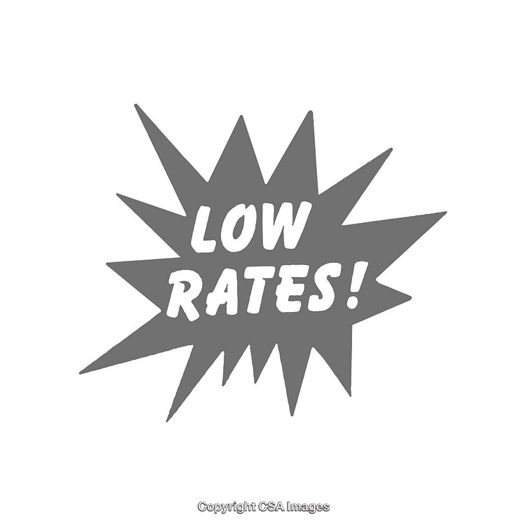 Promotional Graphic Highlighting Discounted Rates for Business Services or Offers