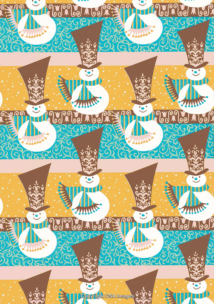 Snowman pattern