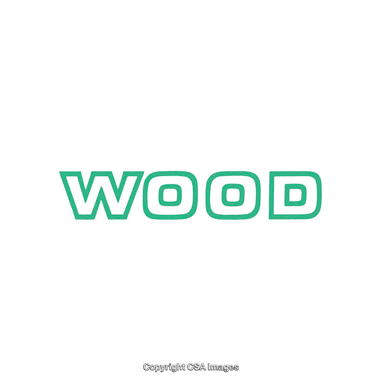 Green Word Art Featuring Stylized Text on a Minimalist White Background