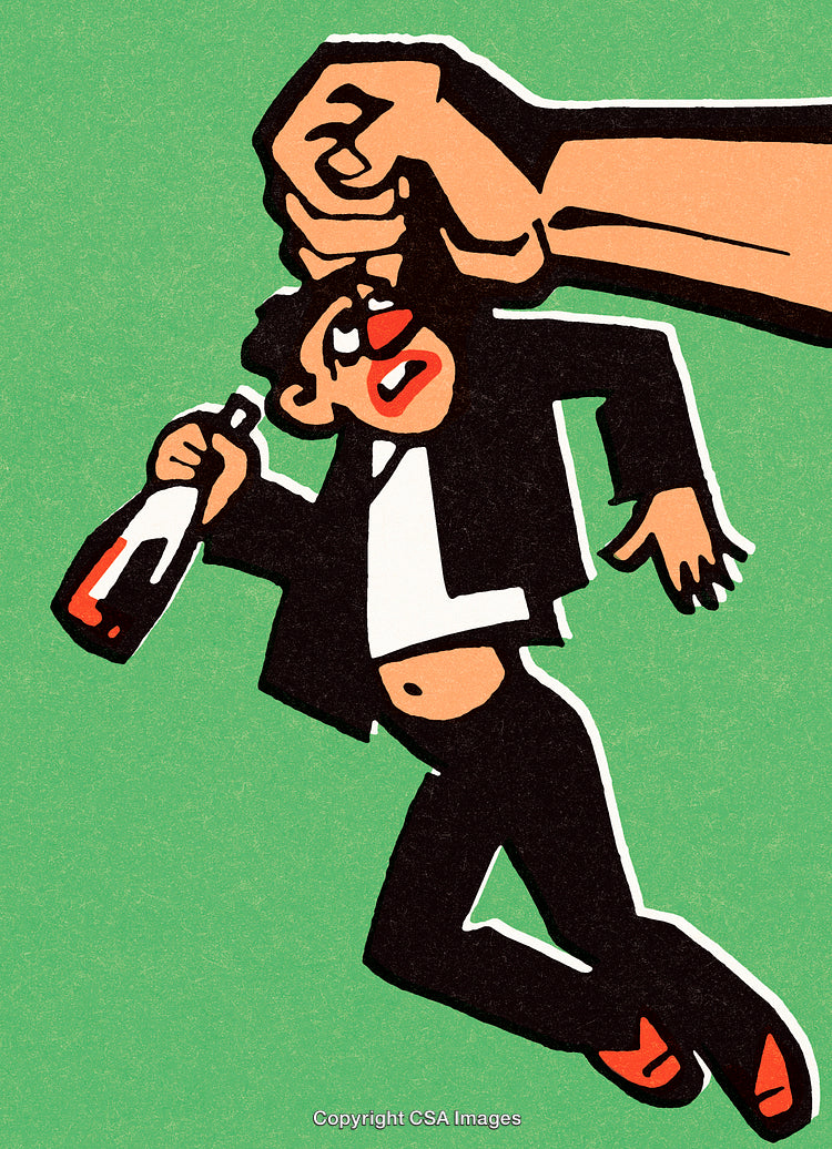 Colorful Illustration Featuring Comic Characters With Expressive Actions