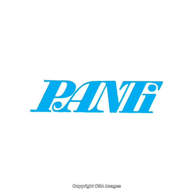 Blue Stylized Typeface Logo Design on White Background