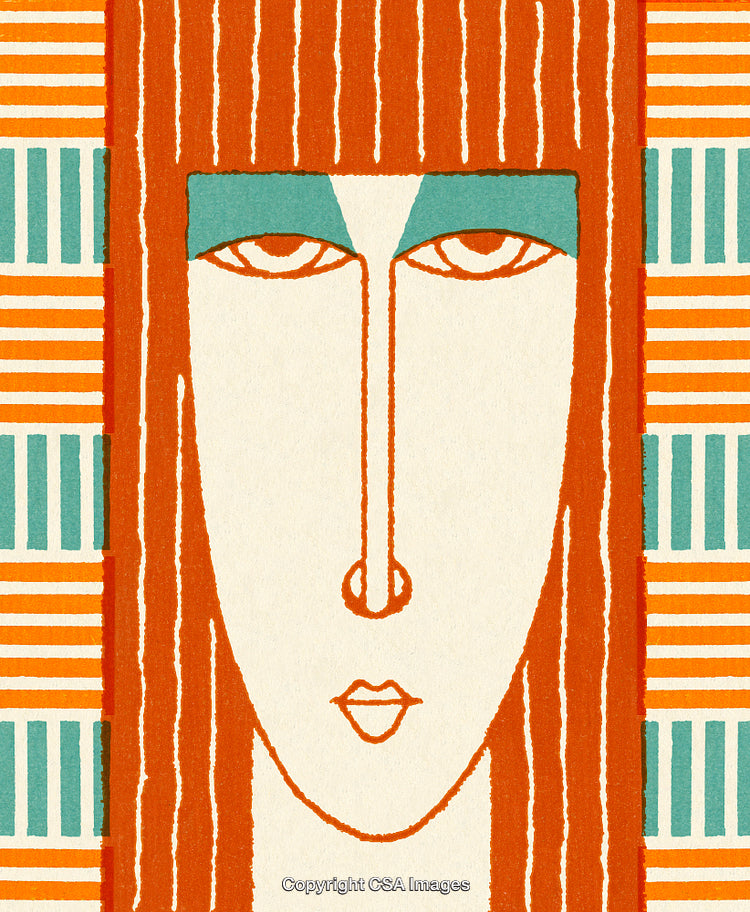 Abstract Expressionist Artwork with Geometric Shapes and Vibrant Color Palette