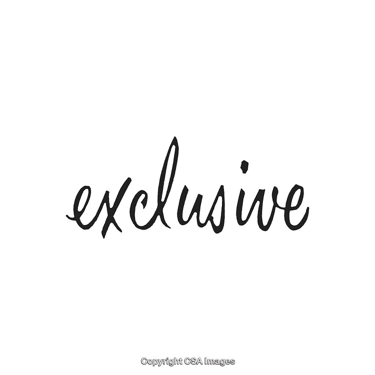 Exclusive Handwritten Calligraphy Design on Clean White Background