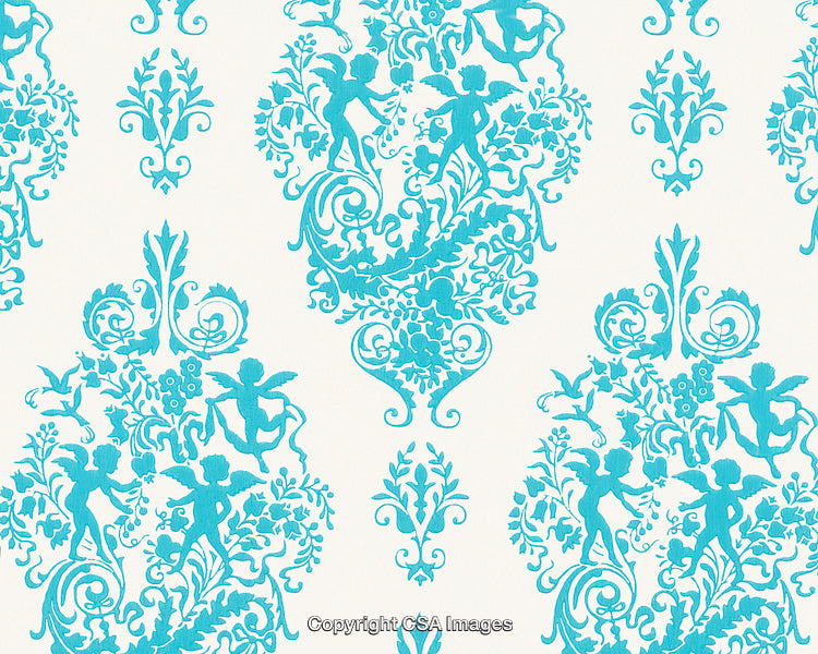 Blue Cupid Pattern