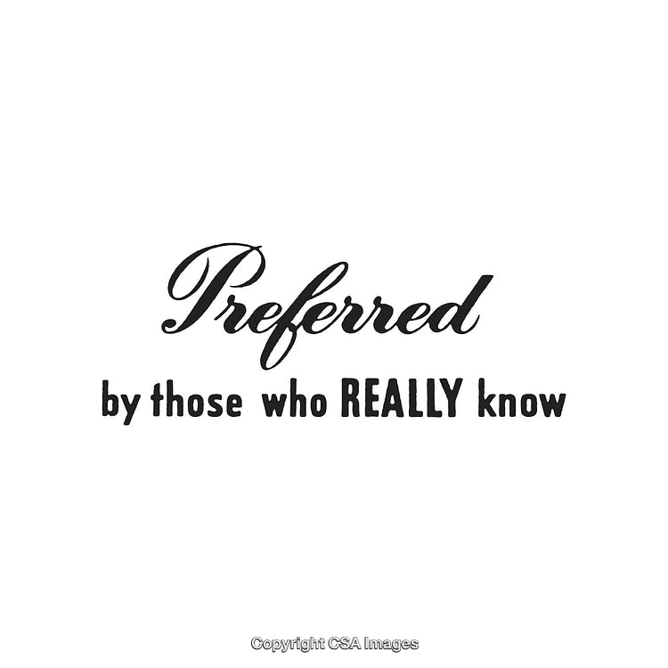 Preferred Handwritten Typography in an Inspirational Quote Design