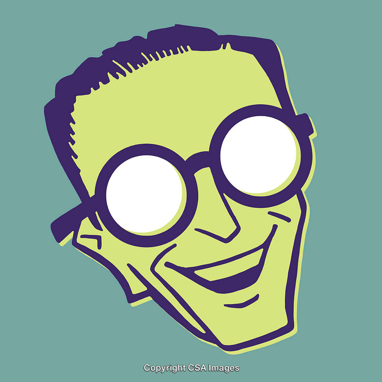 Colorful Illustration of a Smiling Face With Unique Design