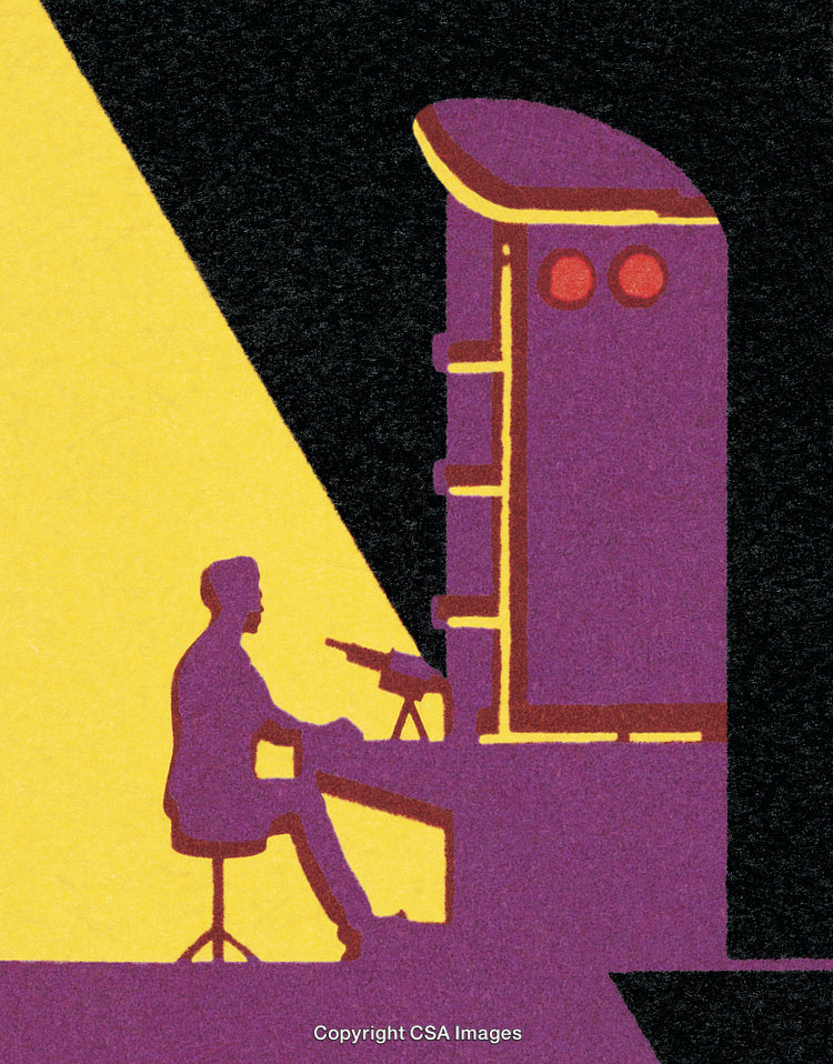Scientist Working at a Desk