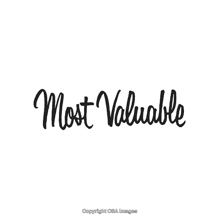 Elegant Handwritten Text Demonstrating the Concept of Supreme Value