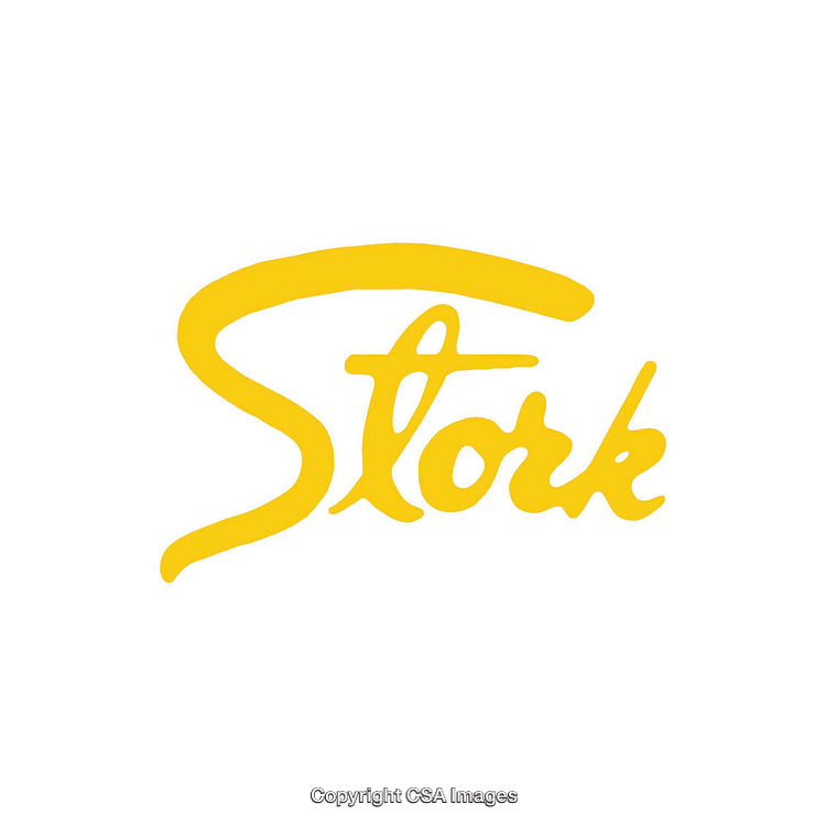 Yellow Handwritten Script Logo Design on White Background