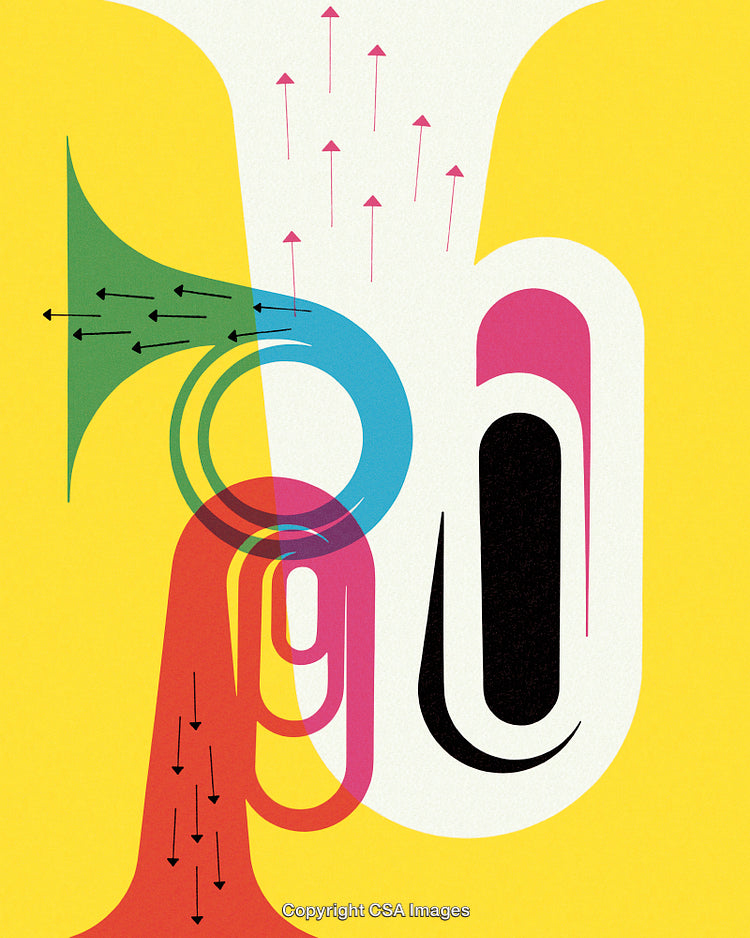 Colorful Abstract Composition Featuring Flowing Patterns and Geometric Shapes