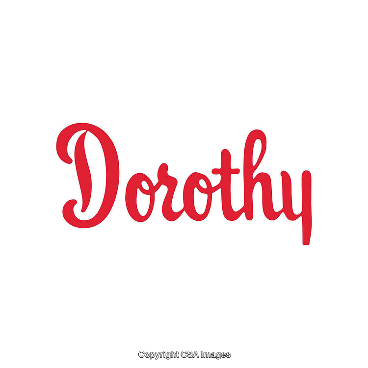 Stylish Red Script Typography on Clean White Background Artwork