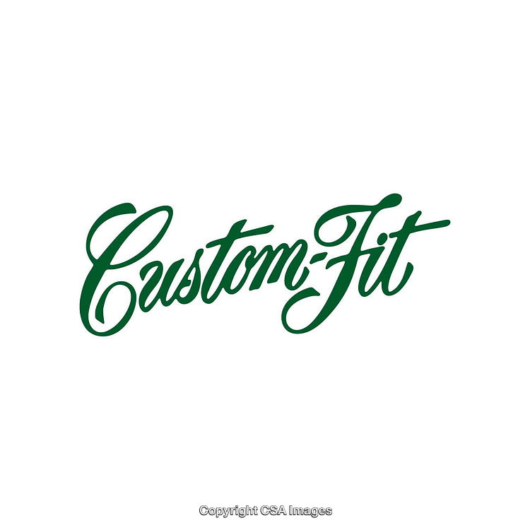 Elegant Green Custom-Fit Text Logo in Scripted Font Style