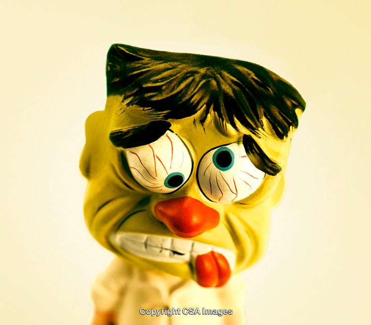 Funny Cartoon-Like Toy With Exaggerated Features and Color