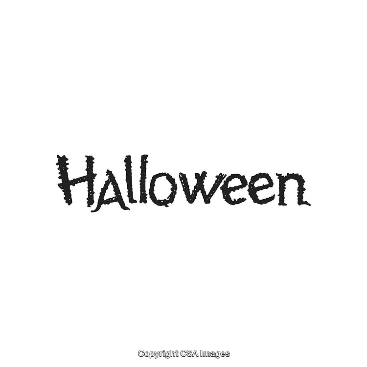 Halloween Themed Text With a Distinctive Style and Spooky Vibe