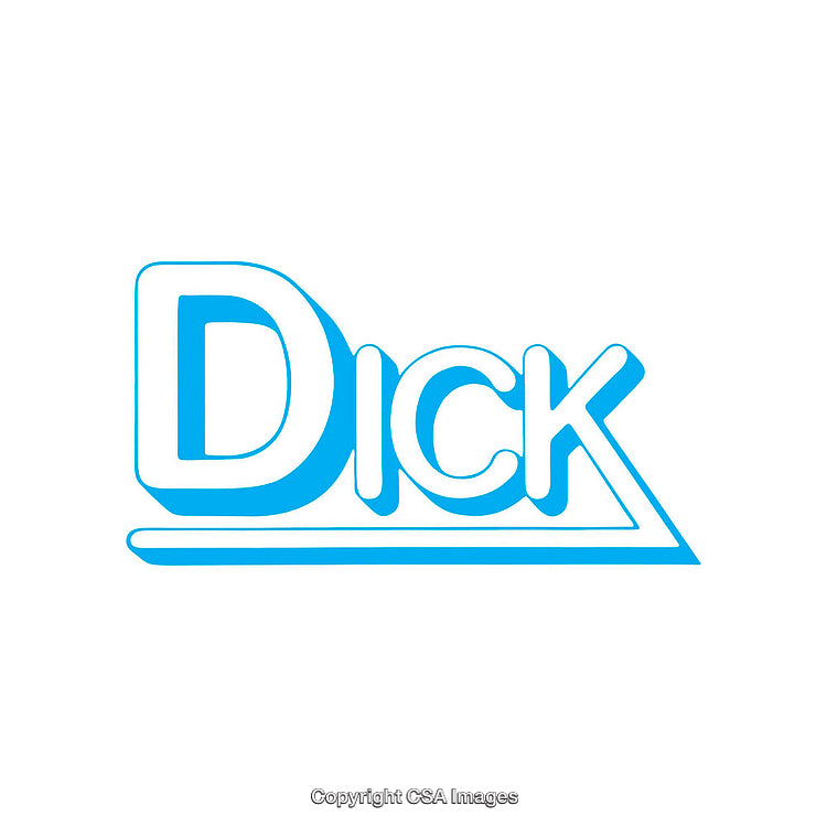 Bold Blue Logo Text with Triangle Styling on a White Background