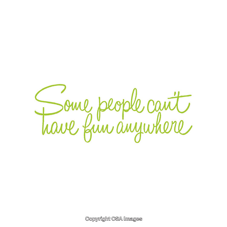 Handwritten Inspirational Quote Against a White Background