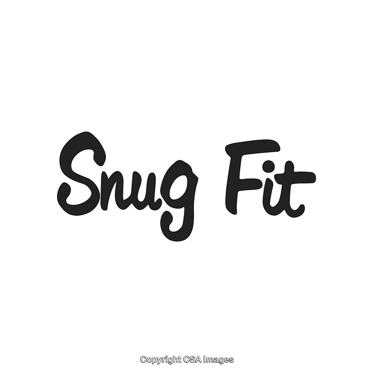Bold Snug Fit Text Design with Stylish Modern Appeal