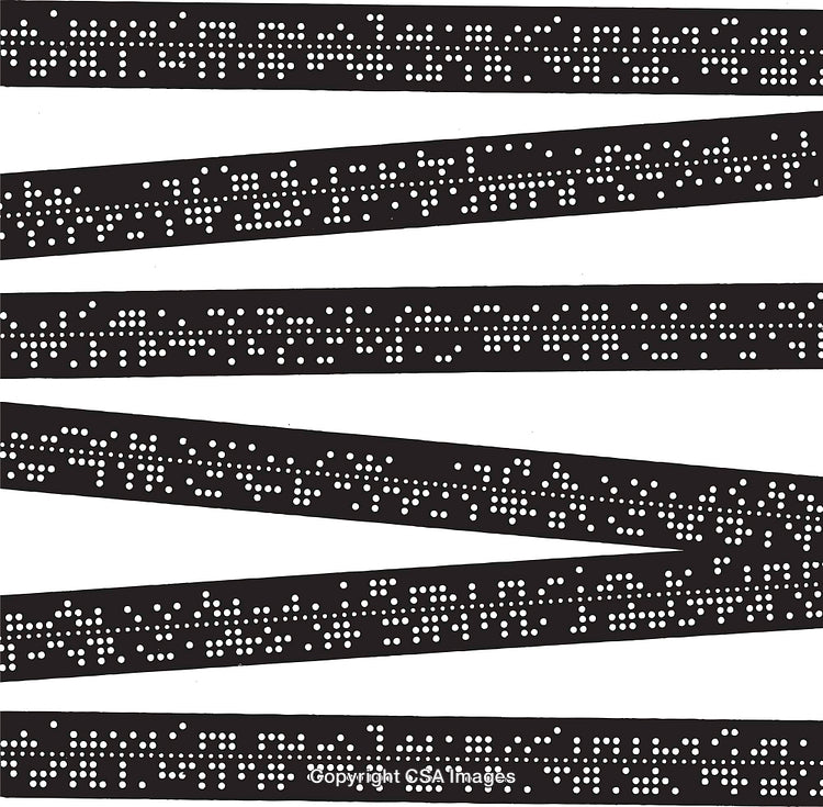 Abstract Black and White Dot Pattern with Geometric Design Elements