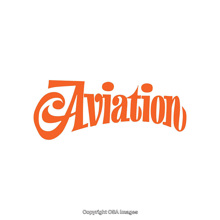 Stylized Orange Typography Featuring Spiraling Elements in Bold Design